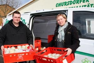 Ausliefung von Bauernspezialit�ten