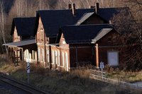 Wilkau-Ha�lauer Bahnhofsgeb�ude