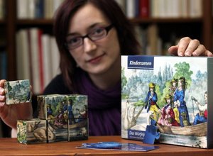 Pr�sentation eines Puzzlespiels
