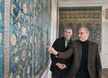 B�rgermeister Tino K�gler und Freundeskreisvorsitzender Karl Wei� 