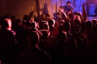 Party im Rathaus-Lichthof 