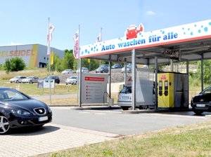 Selbstbedienungs-Waschanlage im Gewerbepark G�ltzschtal 