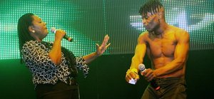 Boney M. mit Frontfrau Liz Mitchell 