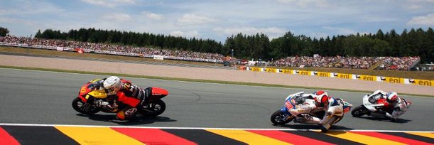 Der Motorrad Grand Prix findet auch 2012 auf dem Sachsenring statt. 