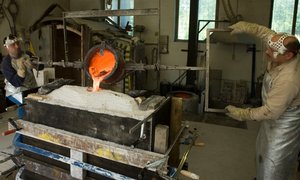 Arbeit in Gie�erei