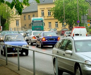 Stra�e in Freiberg