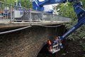 Inspektion der Br�cke am M�hlgraben