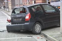 Bei einer Verfolgungsjagd im Zwickauer Land sind am Montag mehrere Fahrzeuge besch�digt worden.