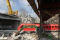 Arbeiten am Viadukt 