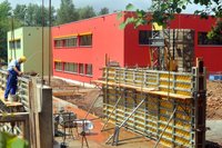 Bauarbeiten an Grundschule