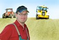 Einer von 32 jungen Leuten, die gerade im Vogtland ihre Ausbildung zum Land- beziehungsweise Tierwirt abschlie�en