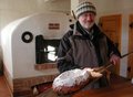 Stollen aus Holzbackofen