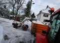 vor der Kindertagesst�tte "Spatzennest" 