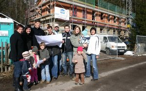Bauarbeiten am Christlichen Kindergarten "Entdeckerland"
