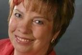 Steffi Sch�dlich - Chefin der Freien W�hler und B�rgermeisterin der Gemeinde Lichtenberg.