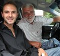 Arne Tode mit seinem Vater