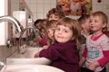 Sanit�rbereich des Kindergartens