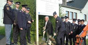 Neubau eines Feuerwehrger�tehauses f�r die Wache 3 in Klingenthal 