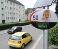 Dialog Display an der Wettinerstra�e 