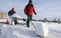 Schneeber�umung