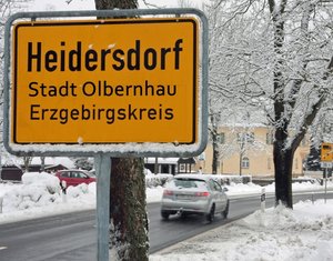 Ortseingangsschild