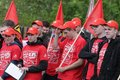 150 Besch�ftigte vor den Toren des Plauener Philips-Werkes