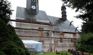 Bauma�nahmen an St.-Nicolai-Kirche