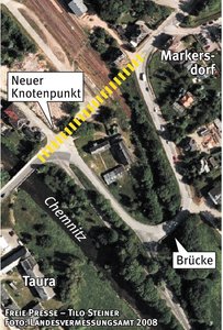 �berblick: Br�cke Markersdorf