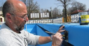 Schwimmmeister G�nther Lottes
