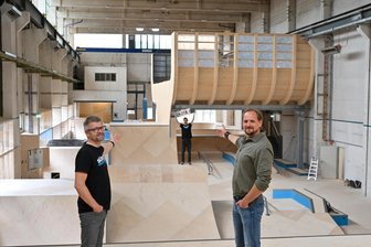 Chemnitz: So sieht es in der neuen Skatehalle aus -