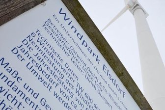 Windpark zwischen Elsdorf und Obergräfenhain