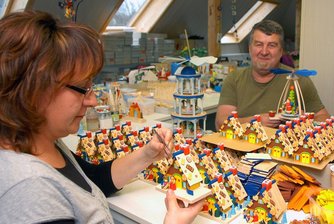 Graupner Holzminiaturen-Firma aus Crottendorf