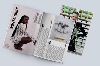 Minikleid aus Plauener Spitze ist Star im Modemagazin „Vogue“ - Die Plauener Spitze hat es in die Modezeitschrift „Vogue“ geschafft.
