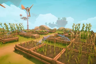 "Solarpunk": Cozy Crafting statt Spektakel - Manchmal langsamer als gewollt: Wer in "Solarpunk" vorankommen will, muss beim Anbau von Pflanzen geduldig sein.
