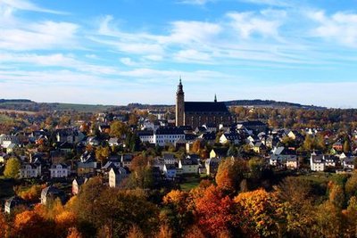 <p>
	Herbststimmung in Schneeberg</p>
