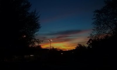 <p>
	Abendstimmung in Schneeberg</p>
