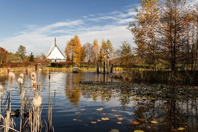 <p>
	Herbstnachmittag im Kurpark Bad Schlema</p>
