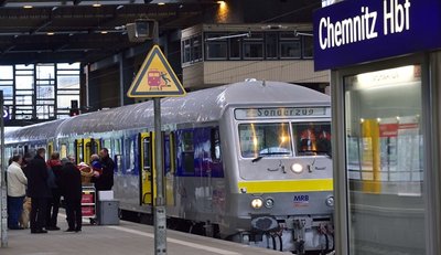 <p>
Bei einer Sonderfahrt stellte die Mitteldeutsche Regiobahn ihr Zugangebot am Freitag erstmals der Öffentlichkeit vor.</p>