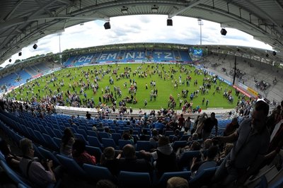 <p>
	Barbara Ludwig gestand, vor Aufregung schon 4 Uhr morgens aufgewacht zu sein. Für sie gehe ein Traum in Erfüllung. Die Zeit der Planung für das Stadion, vor allem der Prozess, alle nötigen Gremien von der Entscheidung zu überzeugen, habe sie teilweise an körperliche Grenzen gebracht.&nbsp;</p>
