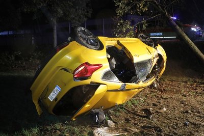 <p>Zwei Personen sind bei dem Unfall schwer verletzt worden.</p>
