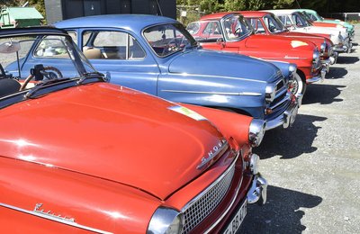 <p>Wagen aus Tschechien, der Schweiz, Österreich und Deutschland wurden präsentiert.</p>
