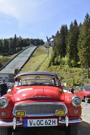 <p>Die Oldtimer-Fans haben für die kommenden Tage mehrere Ausfahrten geplant.</p>
