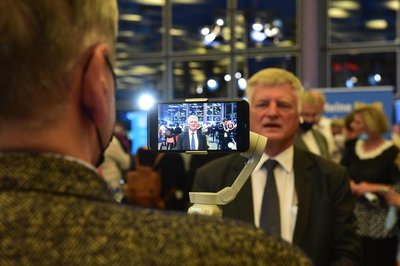 <p>Ulrich Oehme (AfD) holte 12,2 Prozent der Stimmen.</p>