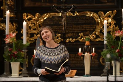 <p>Publikum in der Kirche gab es keines. Dafür wurde das Konzert live ins Internet übertragen.</p>