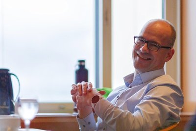 "Ich bin das erste Mal seit langer Zeit frei": Sören Uhle beim Interview.