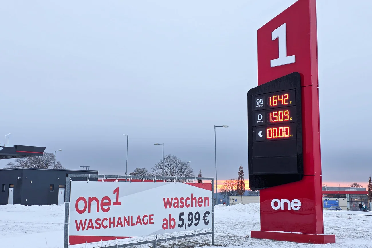 Benzinpreis Tschechien Petrovice