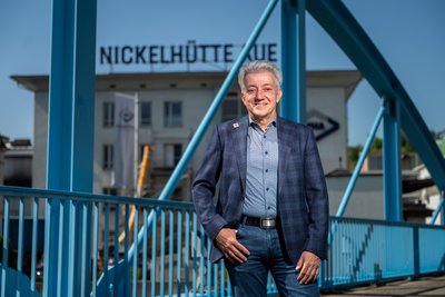 „Das Erzgebirge ist viel besser als sein Ruf“: Henry Sobieraj, Geschäftsführer der Nickelhütte Aue GmbH.