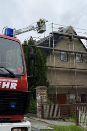 Rund 65 Einsatzkräfte mussten nach Marienberg-Gebirge ausrücken.