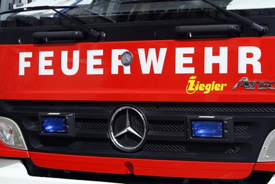 Feuer in Lugau.