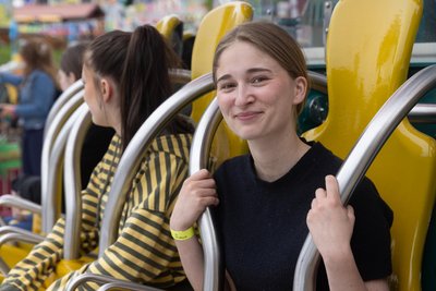 Clara Fischer hat ihn getestet und ist überzeugt: „Dieser Turm ist nichts für schwache Nerven.“